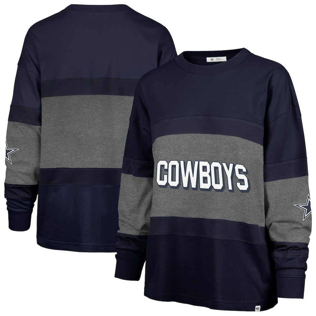'47 Women's Breezyway Archive Long Sleeve T-Shirt - Dallas Cowboys T-shirts