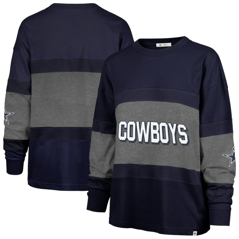 '47 Women's Breezyway Archive Long Sleeve T-Shirt - Dallas Cowboys T-shirts
