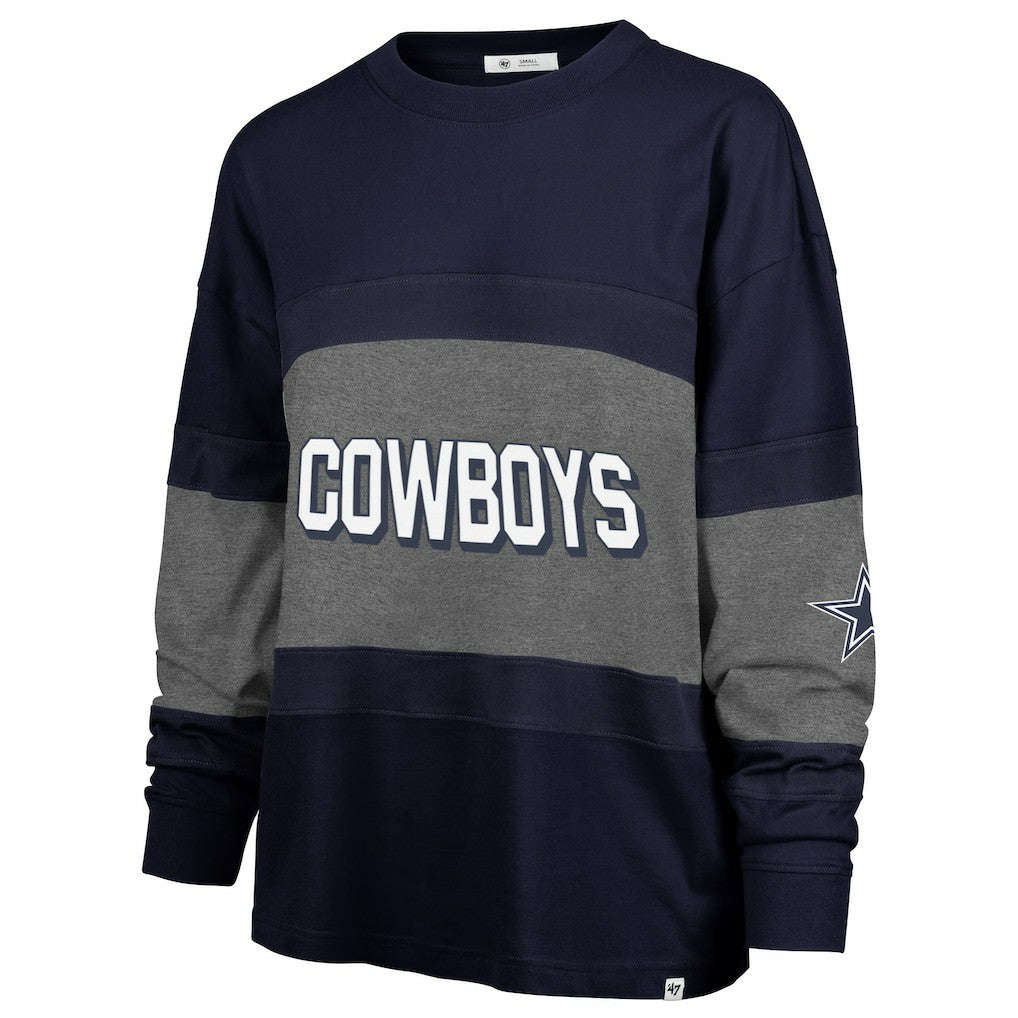 '47 Women's Breezyway Archive Long Sleeve T-Shirt - Dallas Cowboys T-shirts