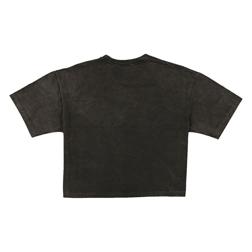 Women's Boxy Cropped Sport Night Mineral Wash T-Shirt - Dallas Cowboys T-shirts