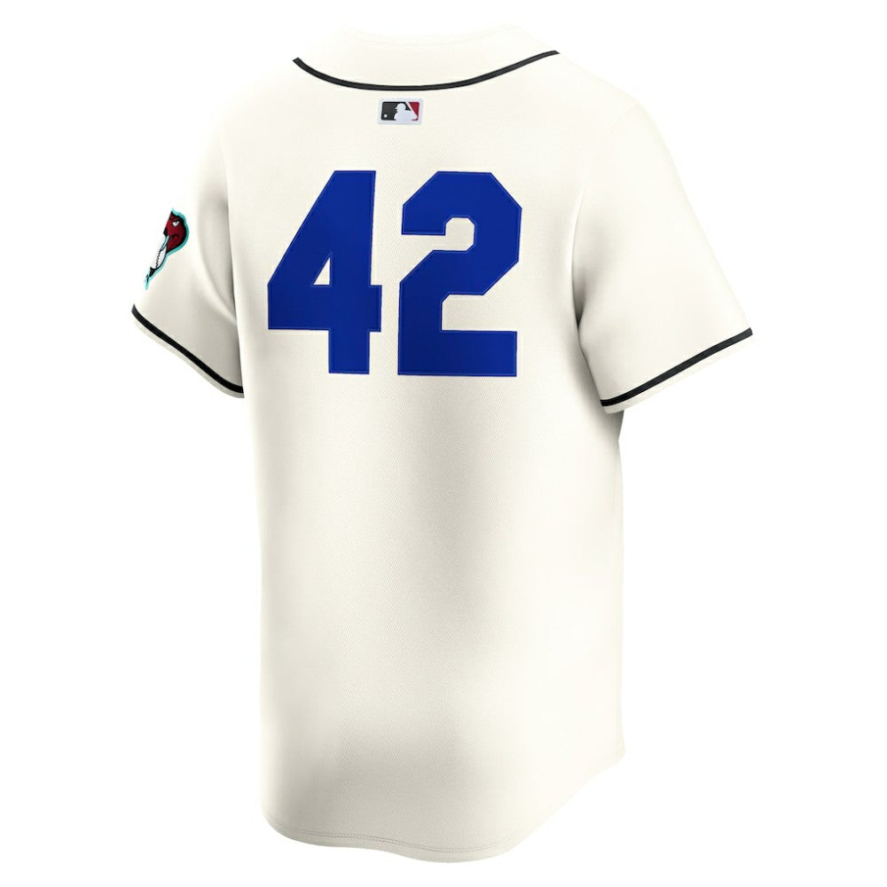 Cream Arizona Diamondbacks Nike Home 2025 Jackie Robinson Day Limited Jersey – Cream