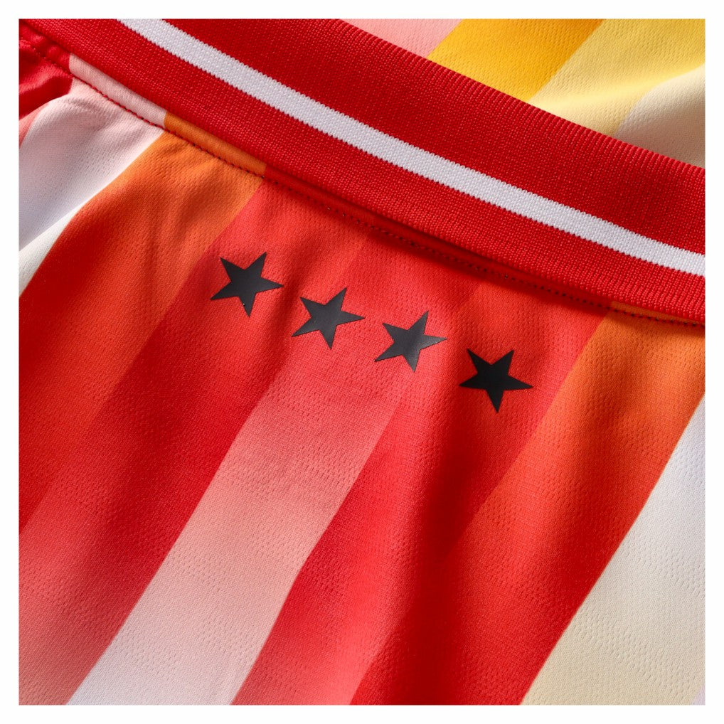 NFL Football x Football Collared Fan Top - Kansas City Chiefs Tops