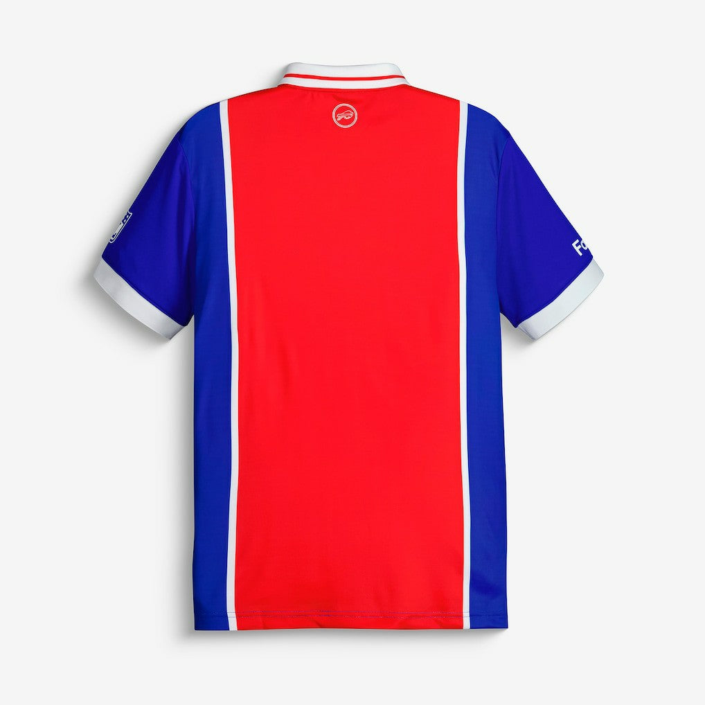 NFL Football x Football Collared Fan Top - Buffalo Bills Tops