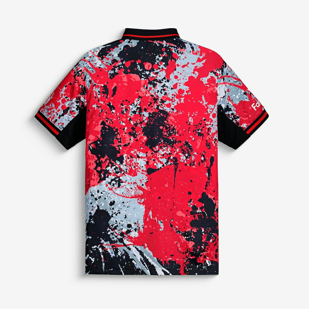 NFL Football x Football Collared Fan Top - Atlanta Falcons Tops