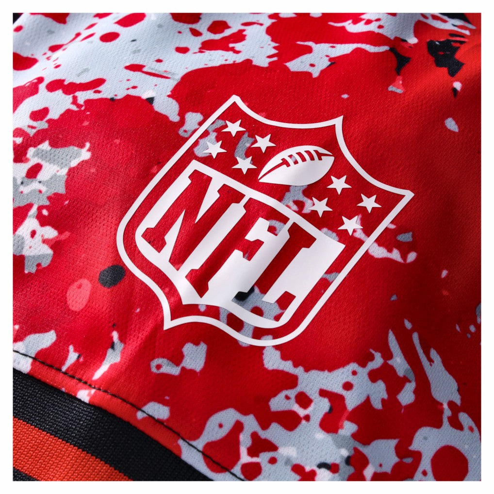 NFL Football x Football Collared Fan Top - Atlanta Falcons Tops