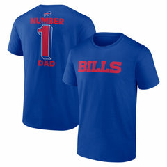 #1 Dad Jersey T-Shirt - Buffalo Bills T-shirts