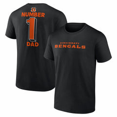 #1 Dad Jersey T-Shirt - Cincinnati Bengals T-shirts