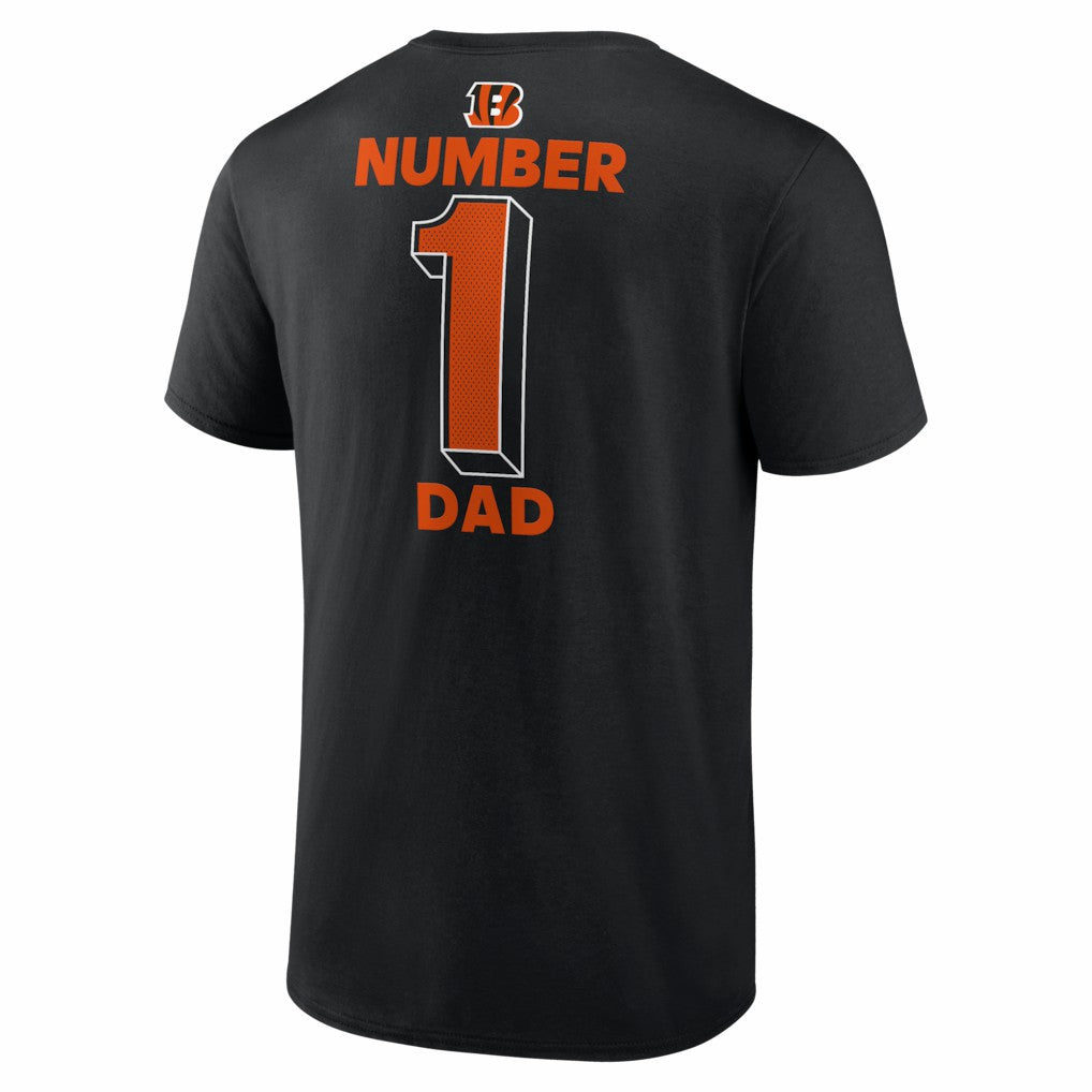 #1 Dad Jersey T-Shirt - Cincinnati Bengals T-shirts