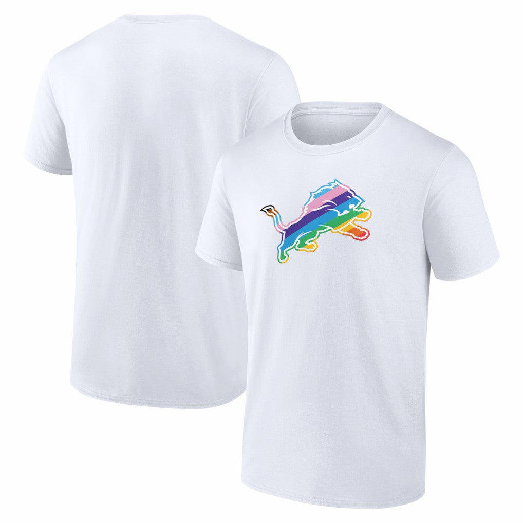 Logo Pride T-Shirt - Detroit Lions T-shirts