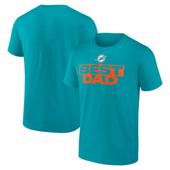 Greatest Dad T-Shirt - Miami Dolphins T-shirts