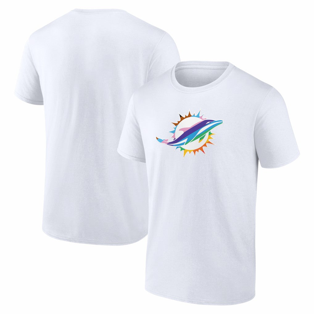 Logo Pride T-Shirt - Miami Dolphins T-shirts