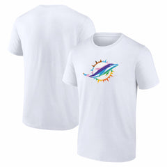 Logo Pride T-Shirt - Miami Dolphins T-shirts