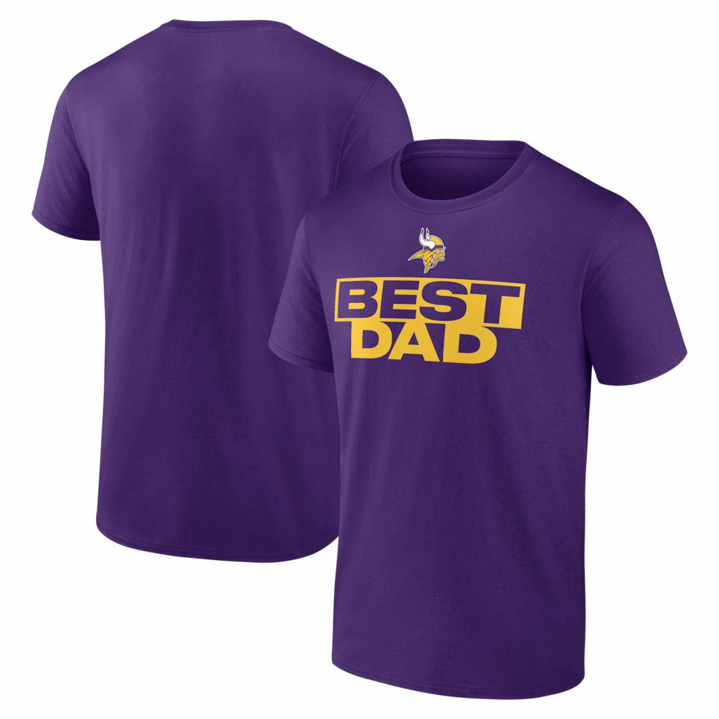 Greatest Dad T-Shirt - Minnesota Vikings T-shirts