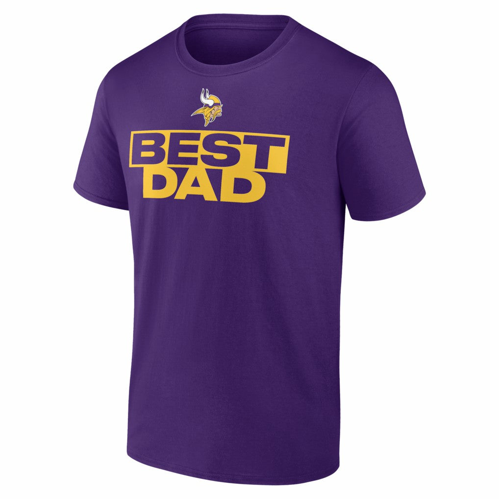 Greatest Dad T-Shirt - Minnesota Vikings T-shirts