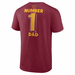 #1 Dad Jersey T-Shirt - Washington Commanders T-shirts