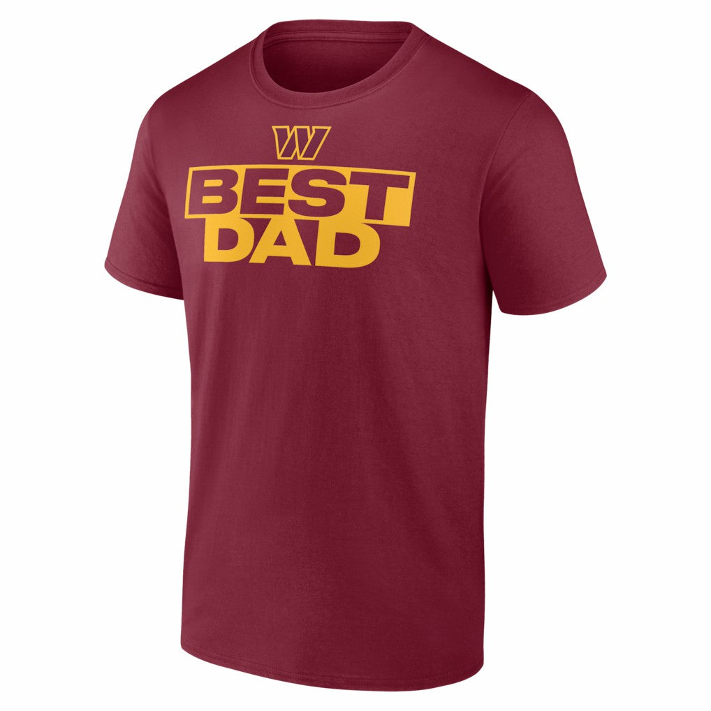 Greatest Dad T-Shirt - Washington Commanders T-shirts