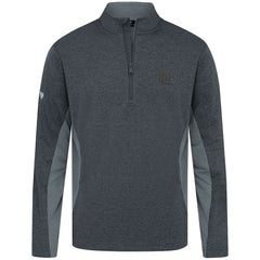 Heather Black San Diego Padres Levelwear Waffle Insignia 2.0 Quarter-Zip Pullover