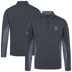 Navy Boston Red Sox Levelwear Waffle Insignia 2.0 Quarter-Zip Pullover