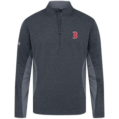 Navy Boston Red Sox Levelwear Waffle Insignia 2.0 Quarter-Zip Pullover