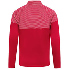 Red Los Angeles Angels Levelwear Classic Stripes Insignia 2.0 Pullover