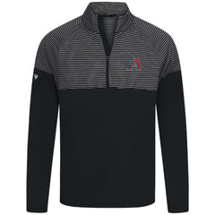 Black Arizona Diamondbacks Levelwear Classic Stripes Insignia 2.0 Pullover