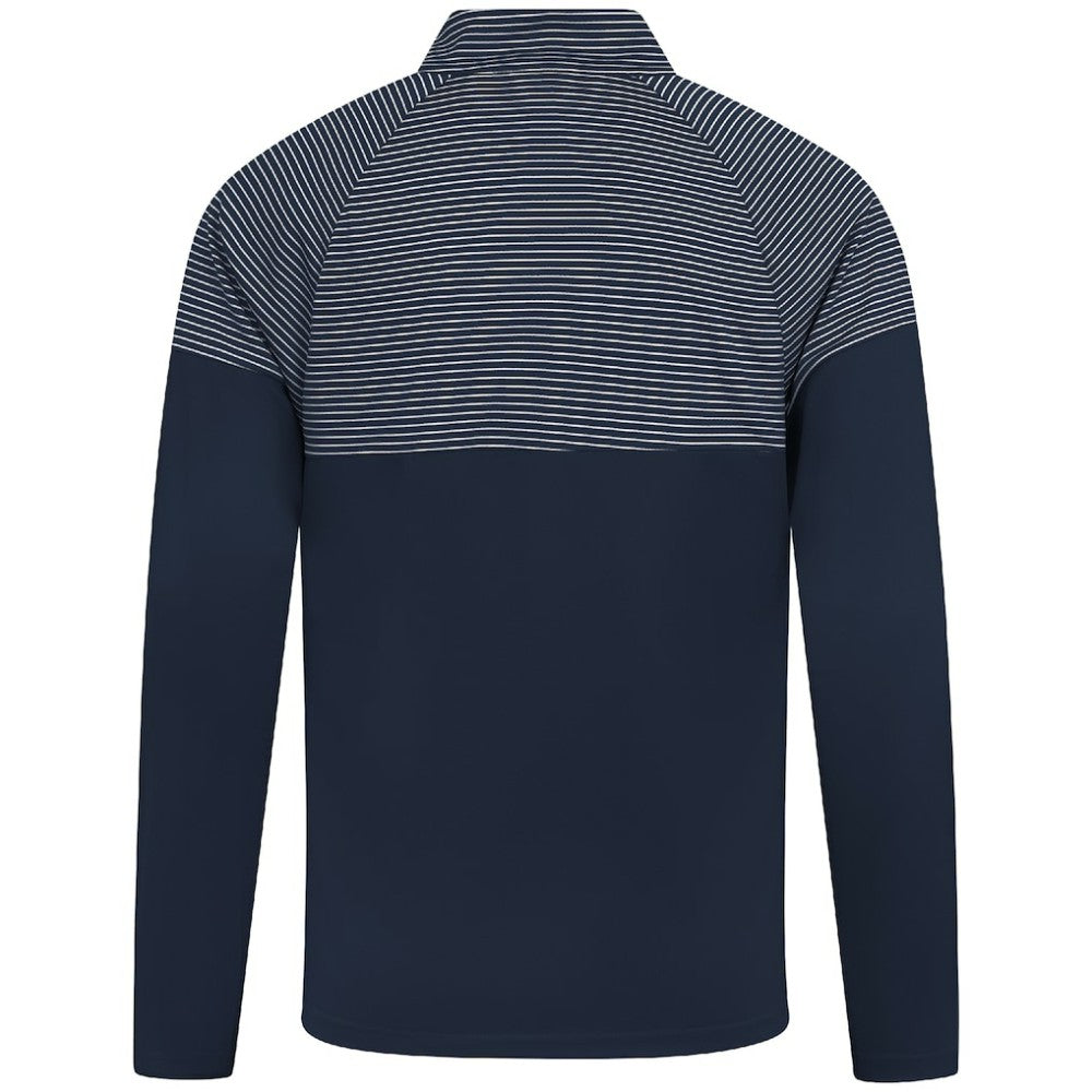 Navy Boston Red Sox Levelwear Classic Stripes Insignia 2.0 Pullover