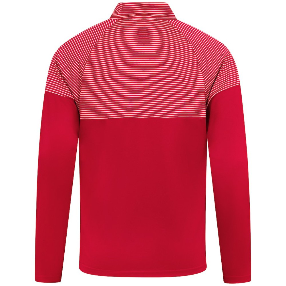 Red Washington Nationals Levelwear Classic Stripes Insignia 2.0 Pullover