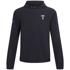 Black Texas Rangers Levelwear Action Insignia 2.0 Pullover Hoodie