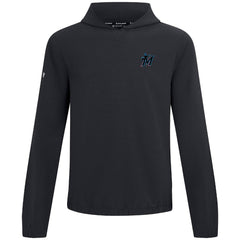 Black Miami Marlins Levelwear Action Insignia 2.0 Pullover Hoodie