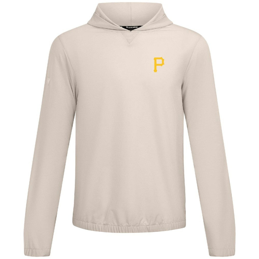 Khaki Pittsburgh Pirates Levelwear Action Insignia 2.0 Pullover Hoodie