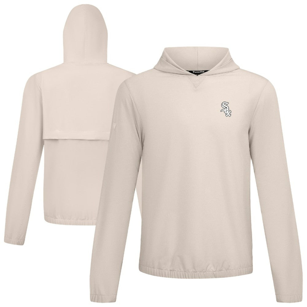 Khaki Chicago White Sox Levelwear Action Insignia 2.0 Pullover Hoodie
