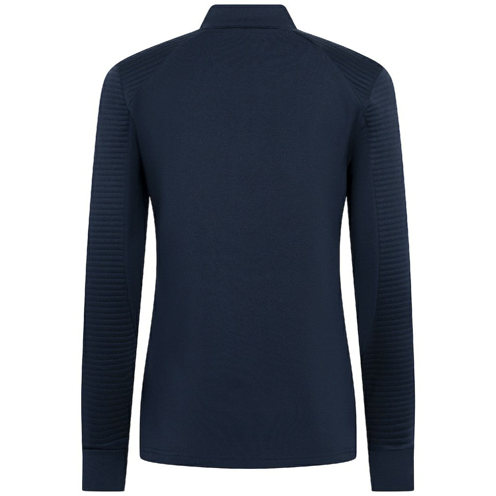 Navy Minnesota Twins Levelwear Women's Power Insignia 2.0 Quarter-Zip Pullover Top