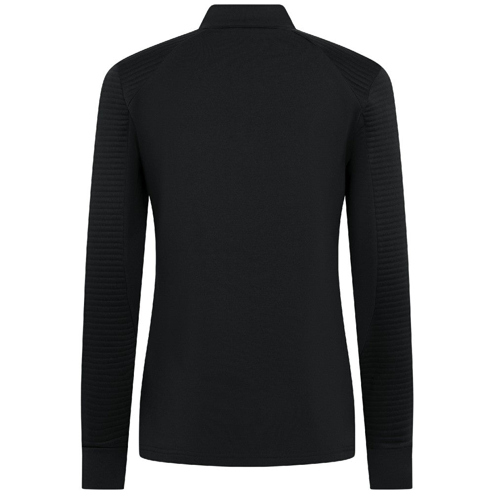 Black Miami Marlins Levelwear Women's Power Insignia 2.0 Quarter-Zip Pullover Top