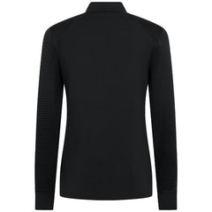 Black Miami Marlins Levelwear Women's Power Insignia 2.0 Quarter-Zip Pullover Top