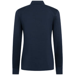 Navy Milwaukee Brewers Levelwear Women's Power Insignia 2.0 Quarter-Zip Pullover Top