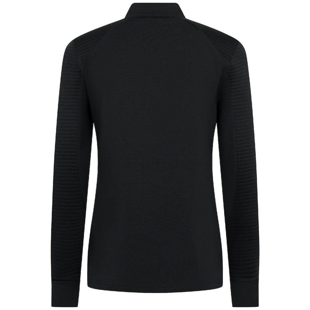 Black Pittsburgh Pirates Levelwear Women's Power Insignia 2.0 Quarter-Zip Pullover Top