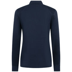 Navy Washington Nationals Levelwear Women's Power Insignia 2.0 Quarter-Zip Pullover Top