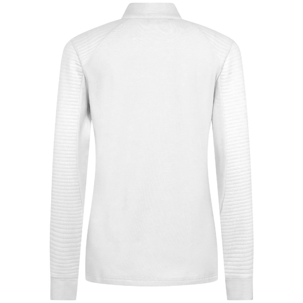 White San Diego Padres Levelwear Women's Power Insignia 2.0 Quarter-Zip Pullover Top