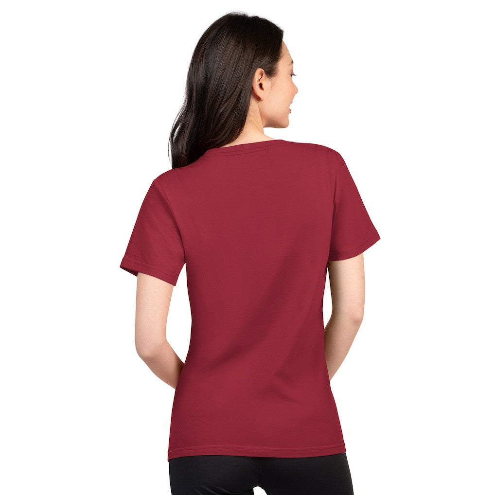G-III 4Her by Carl Banks Women's Super-Slim Lightweight Winning Crew T-Shirt - Washington Commanders T-shirts