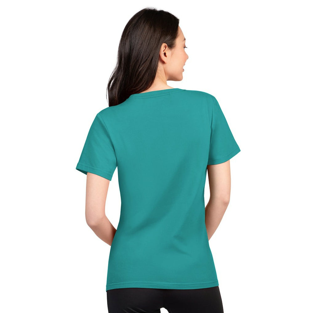 G-III 4Her by Carl Banks Women's Super-Slim Lightweight Winning Crew T-Shirt - Miami Dolphins T-shirts