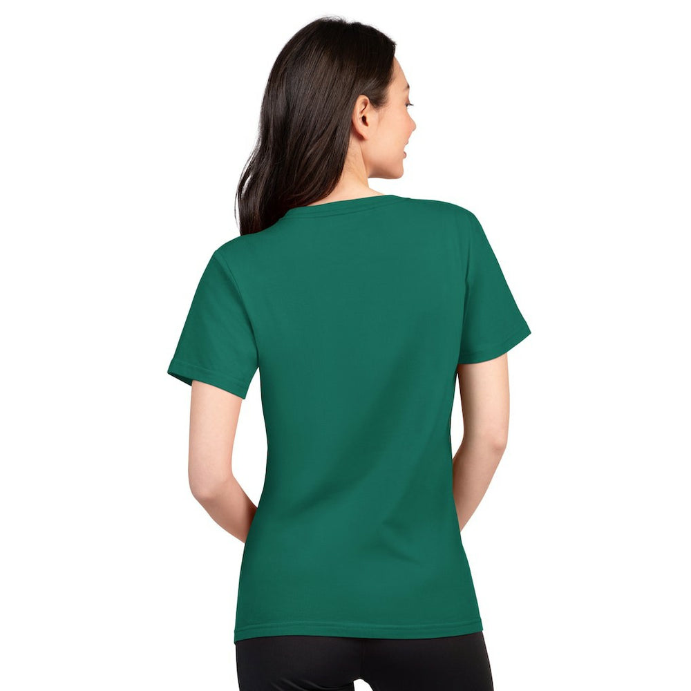 G-III 4Her by Carl Banks Women's Super-Slim Lightweight Winning Crew T-Shirt - New York Jets T-shirts
