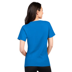 G-III 4Her by Carl Banks Women's Super-Slim Lightweight Winning Crew T-Shirt - Detroit Lions T-shirts