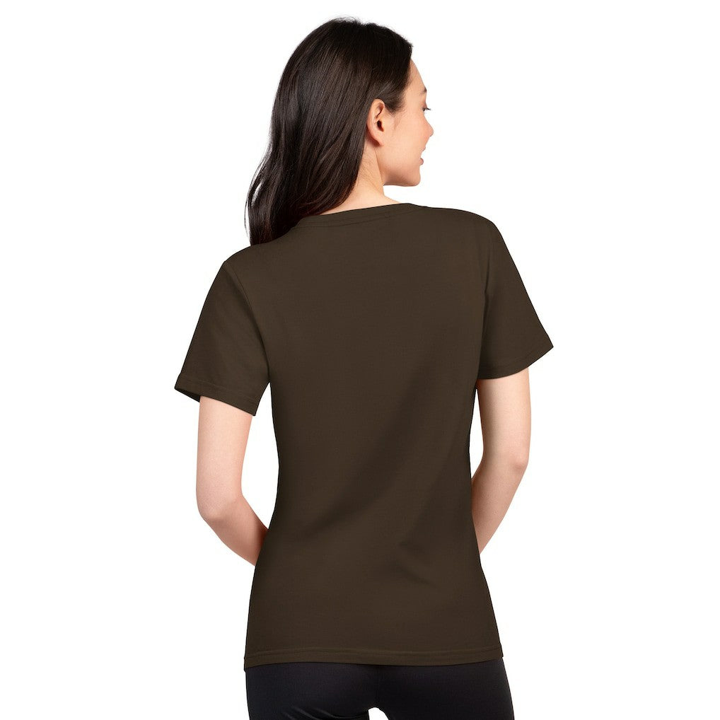 G-III 4Her by Carl Banks Women's Super-Slim Lightweight Winning Crew T-Shirt - Cleveland Browns T-shirts