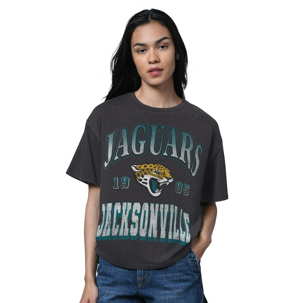 Starter Women's Oversized Hall of Fame T-Shirt - Jacksonville Jaguars T-shirts