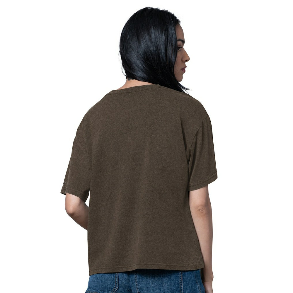 Starter Women's Oversized Hall of Fame T-Shirt - Cleveland Browns T-shirts