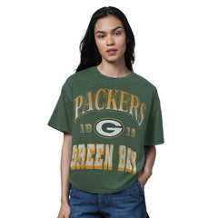 Starter Women's Oversized Hall of Fame T-Shirt - Green Bay Packers T-shirts
