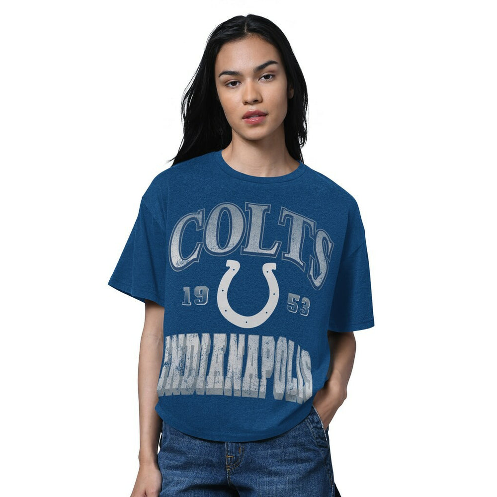 Starter Women's Oversized Hall of Fame T-Shirt - Indianapolis Colts T-shirts
