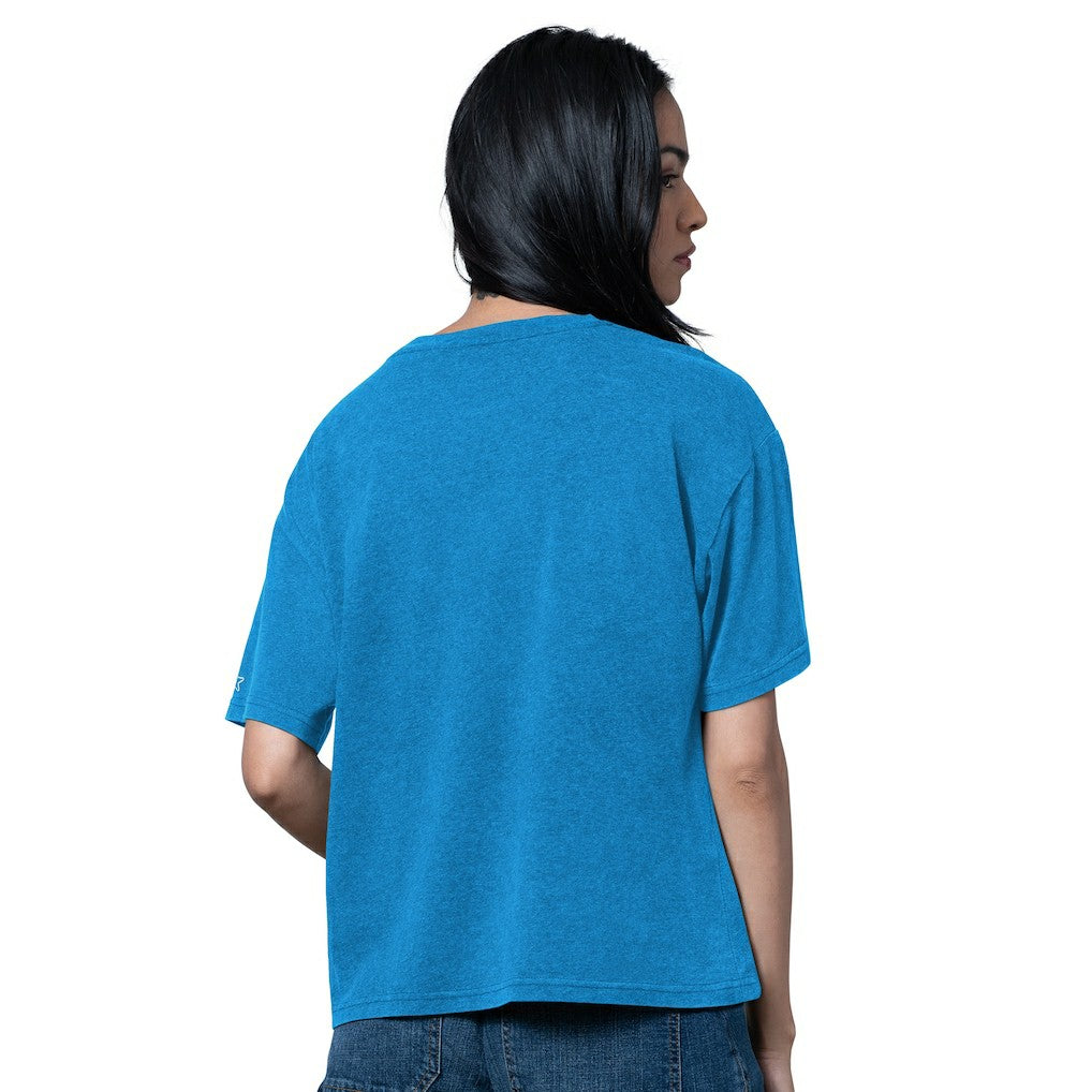 Starter Women's Oversized Hall of Fame T-Shirt - Los Angeles Chargers T-shirts