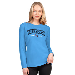 G-III 4Her by Carl Banks Women's Best Play Long Sleeve T-Shirt - Tennessee Titans T-shirts