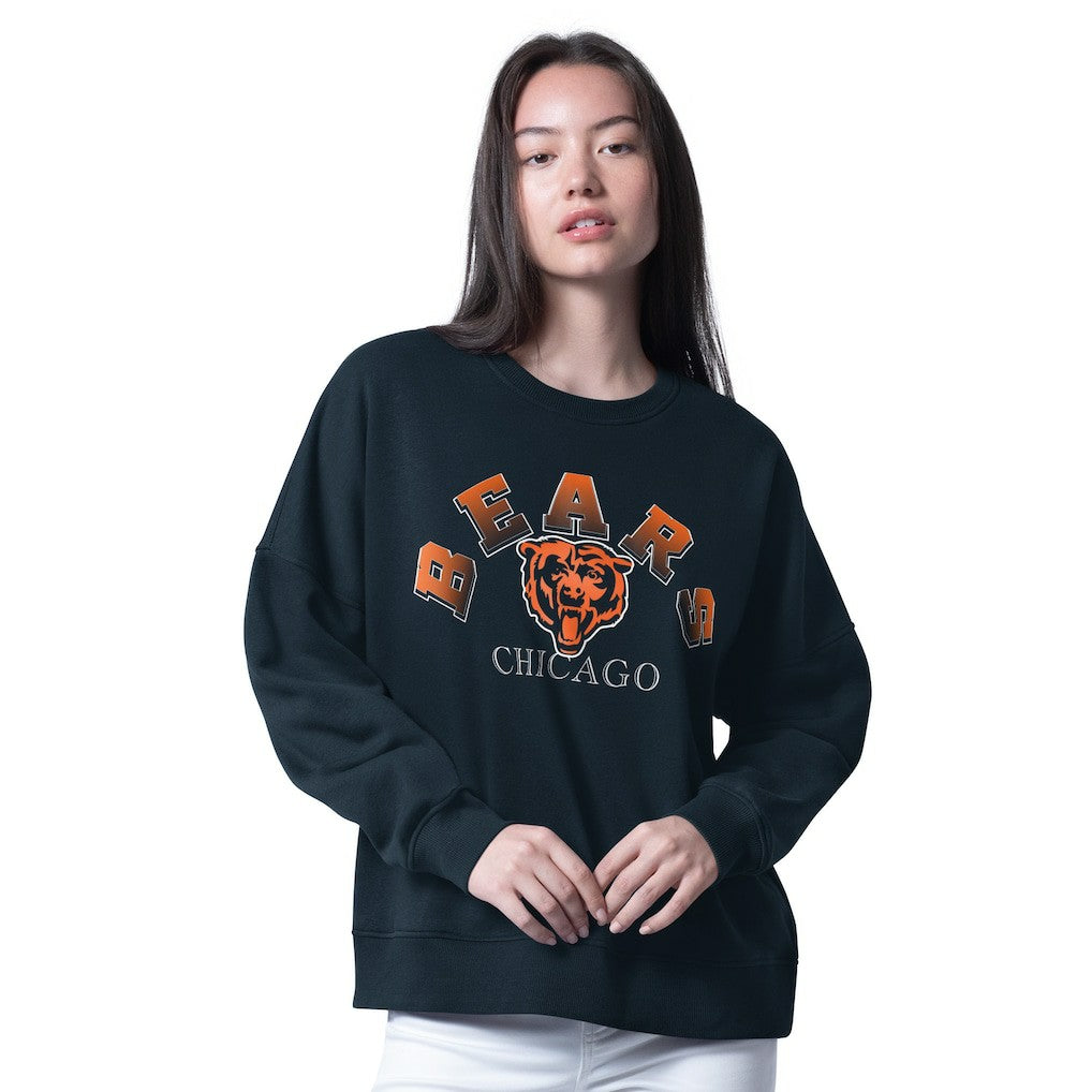G-III 4Her by Carl Banks Women's Oversized Feud Sweatshirt - Chicago Bears Sweatshirts